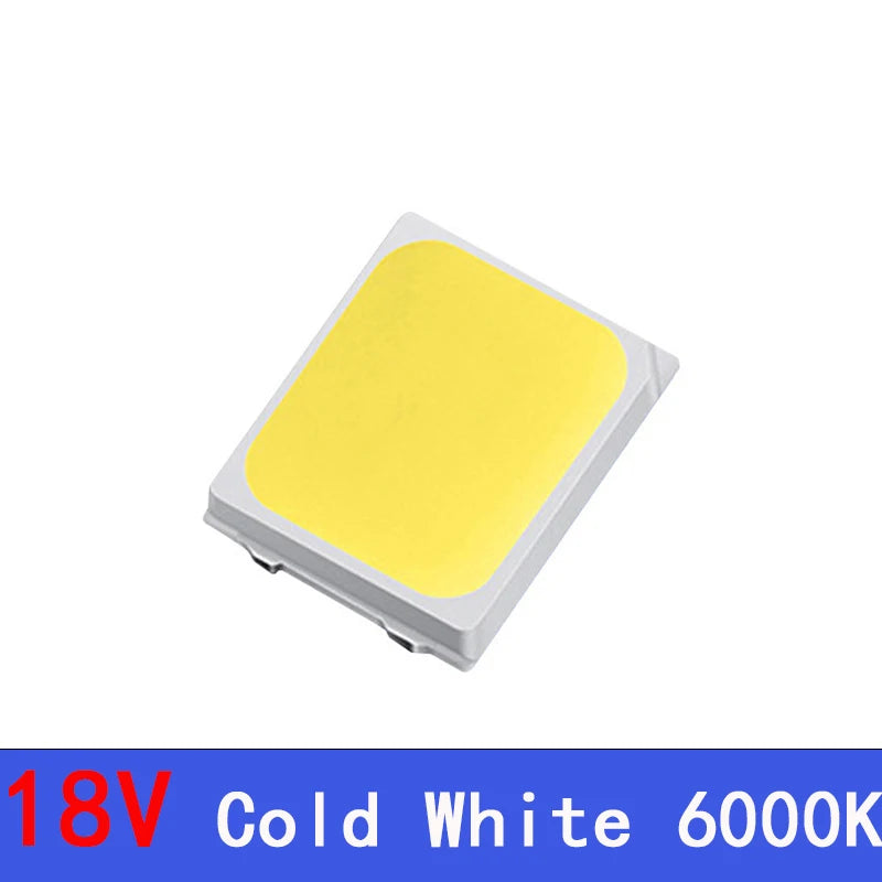 SMD2835 LED Chip 0.5W 1W 100-130lm 120° 3V-54V 50-100 Pack Warm Neutral Cool White