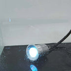 IP65 RGB RGBW Mini LED Recessed Spotlight 3W DC 12V 27mm Cutout Dimmable Remote Control 30 Degree Aluminum Nickel Ceiling Stair