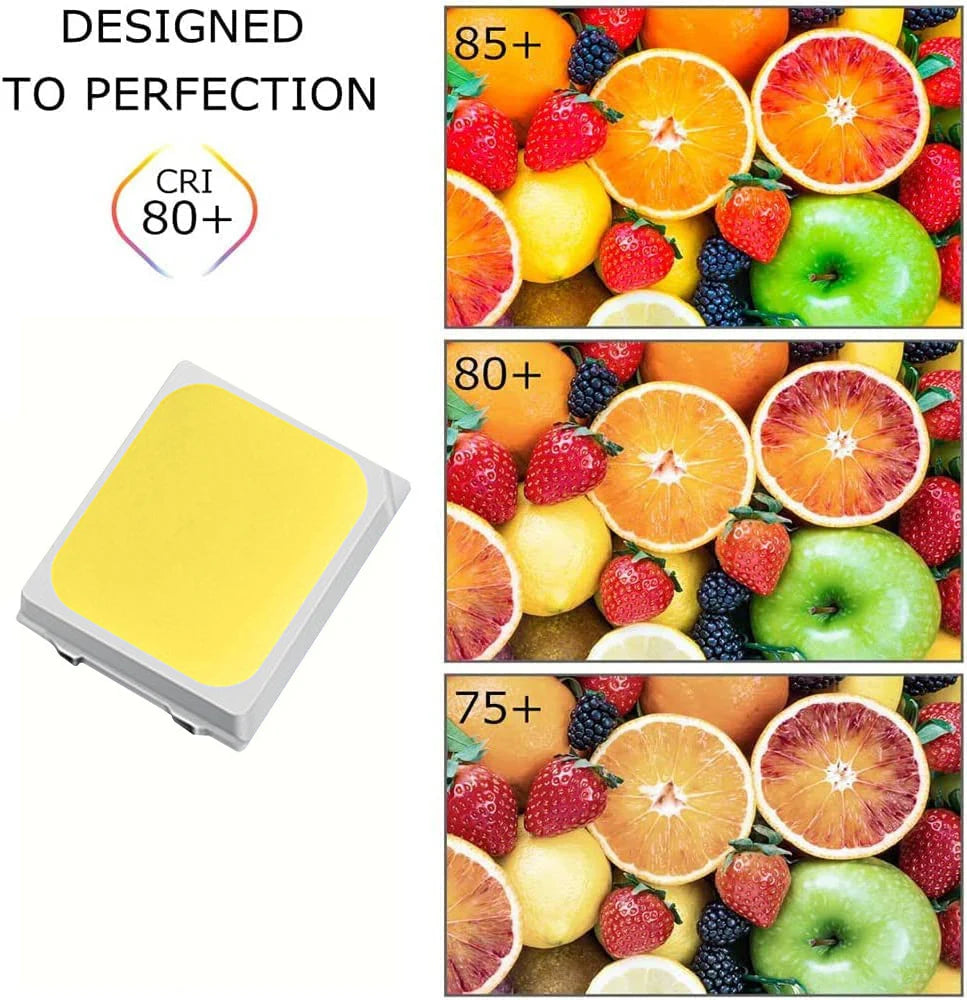 SMD2835 LED Chip 0.5W 1W 100-130lm 120° 3V-54V 50-100 Pack Warm Neutral Cool White