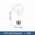 E14 E26 E27 LED Globe Bulb 3W-20W 100lm/W SMD2835 AC 110V 100-130V Warm Cool White 10-Pack