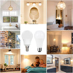 E14 E26 E27 LED Globe Bulb 3W-20W 100lm/W SMD2835 AC 110V 100-130V Warm Cool White 10-Pack