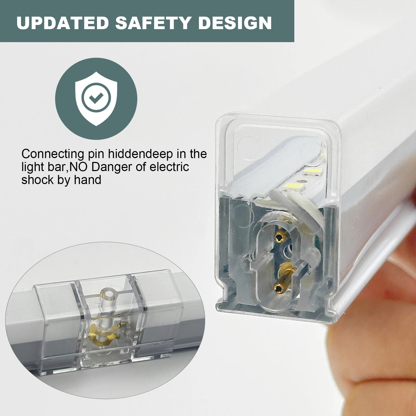 Hexagon LED Garage Ceiling Light 14-Panel 720W 108,000lm 6500K AC 110-240V Touch Switch