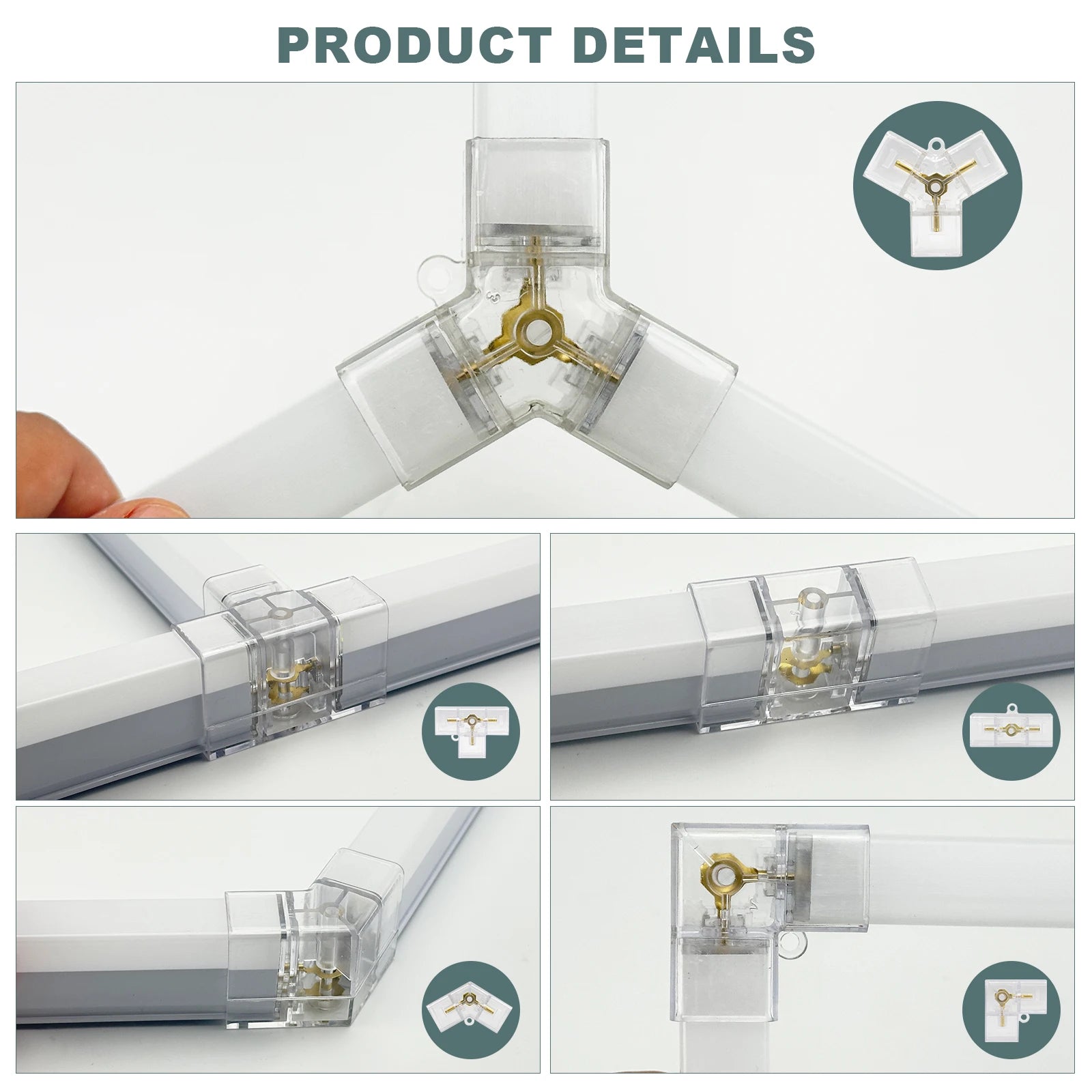 Hexagon LED Garage Ceiling Light 14-Panel 720W 108,000lm 6500K AC 110-240V Touch Switch