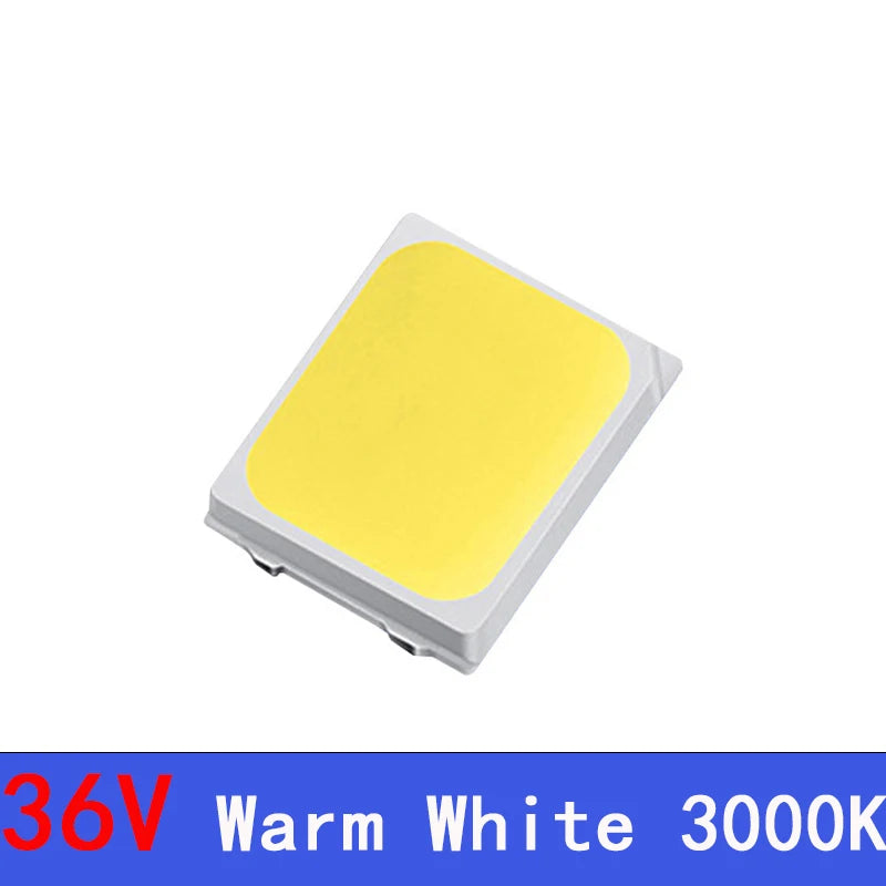SMD2835 LED Chip 0.5W 1W 100-130lm 120° 3V-54V 50-100 Pack Warm Neutral Cool White