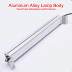 LED Industrial CNC Machine Lamp Waterproof Oil-Proof 22-53cm DC 24V 36V AC 110-230V