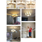 SMD5730 Round LED Lamp Board 2W-100W 110-120lm/W CRI 85+ San'An 300mA×2 DIY Downlight