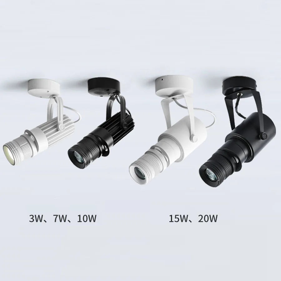 Modern Adjustable LED Ceiling Spotlight COB Downlight