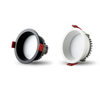 Dimmable Anti-Glare LED Recessed Downlight 7W 9W 12W 15W CRI 90+ 80-Degree 85-265V