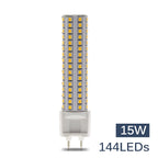 G12 LED Corn Bulb 10W 12W 15W SMD 2835 Epistar 360 Degree AC 85-265V Warm White Neutral White Cool White Clear or No Cover
