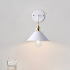 Nordic Macaron E26 E27 Wall Lamp Iron 5 Colors Downward Light AC 85-265V Bedroom Living Room