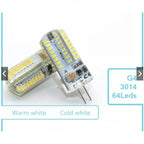 10-Pack G4 SMD3014 LED Corn Bulb 2W-15W 360° Warm Cool White DC 12V AC 12V or 220V