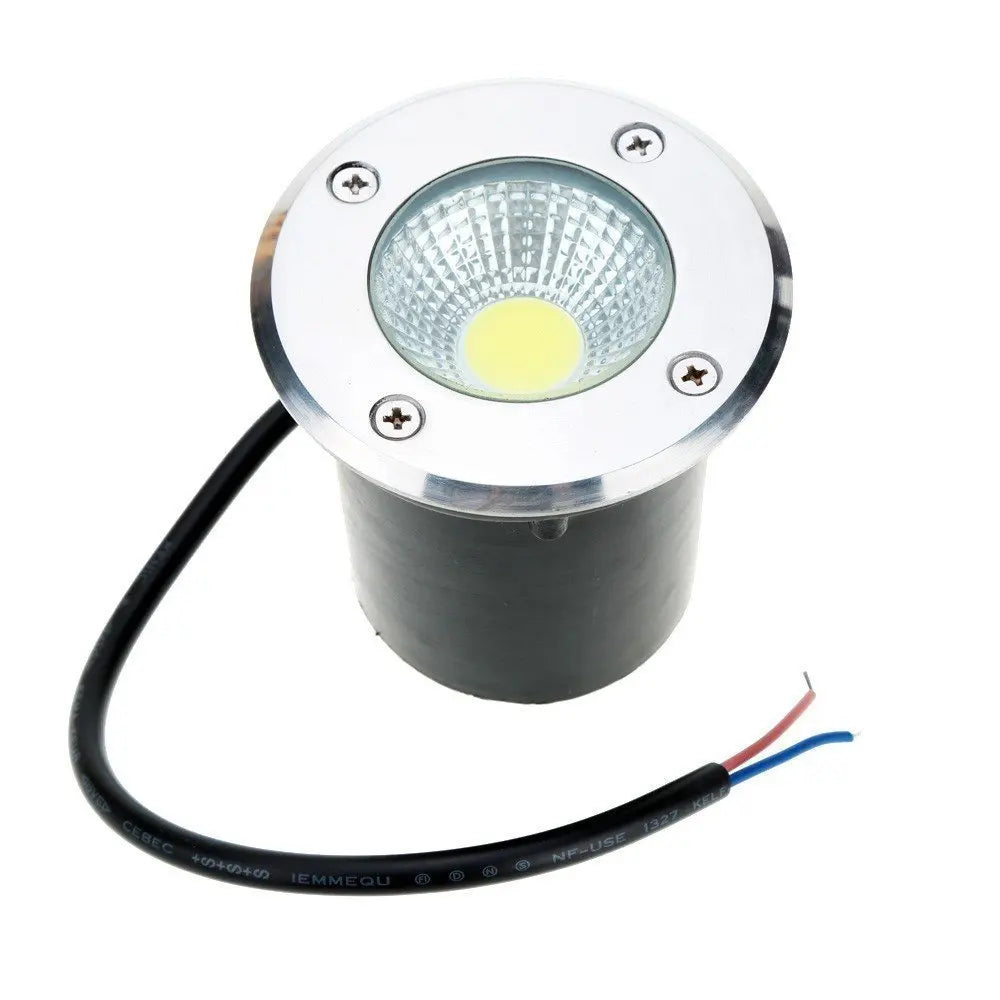 IP68 COB LED Underground Buried Light 5W 9W DC 12V AC 110-220V Garden Path Landscape