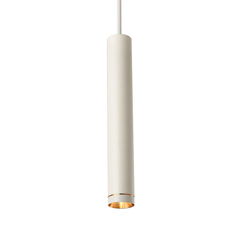 LED Pendant Light Cylindrical Long Tube Lamps Dimmable for Kitchen Dining Bedroom Bar Decoration LED ceiling Hanging Chandelier