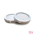 Ultra Thin 9mm LED Cabinet Spotlight DC 12V 3W 5W Aluminum Surface Mount 60mm Round Kitchen Showcase Downlight