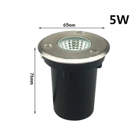 LED Underground Ground Light 5W 10W 15W 20W 30W IP67 Waterproof Stainless Steel 85-265V