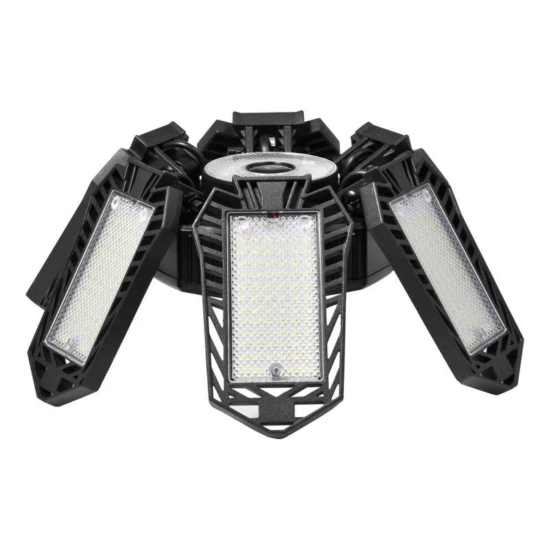 Deformable LED High Bay Bulb 80W 100W 200W 250W E26 E27 E39 E40 B22 360° 130lm/W 6000K