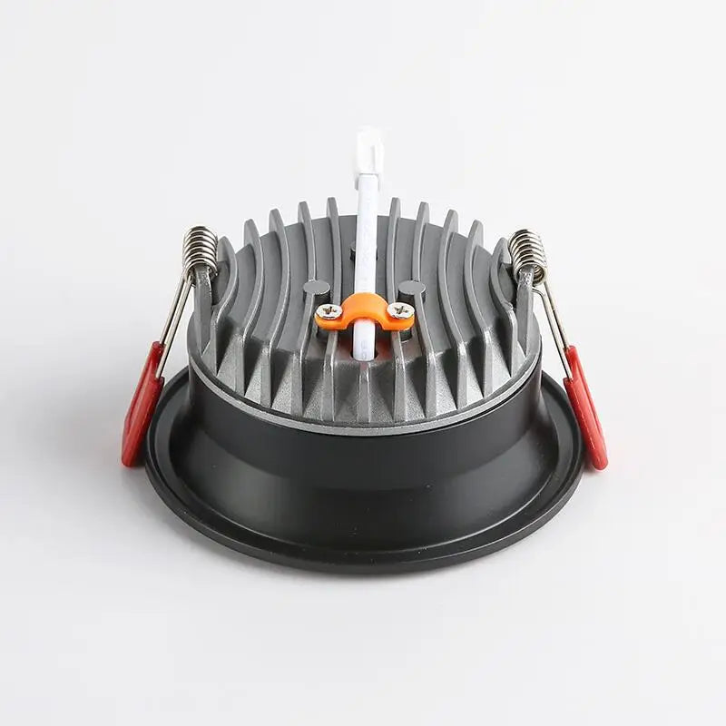 Dimmable Anti-Glare LED Recessed Downlight 7W 9W 12W 15W CRI 90+ 80-Degree 85-265V
