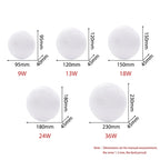 LED Surface Mounted Ceiling Light 9W 13W 18W 24W 36W SMD 2835 CRI 80 120 Degree AC 85-265V Round PC ABS Warm White Cool White Indoor