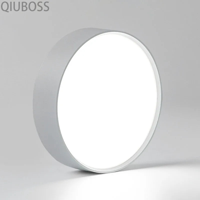 Surface-Mounted LED Ceiling Light 6W 12W 18W 24W CRI 90+ 180° IP42 AC 90-260V Round Square