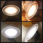 3-Color Switchable LED Recessed Downlight 5W 7W 9W Acrylic CRI 85+ IP52 AC 85-265V