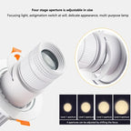 Adjustable Zoom LED Recessed Spotlight 7W 12W 15W 20W Dimmable 85-265V Restaurant Bar