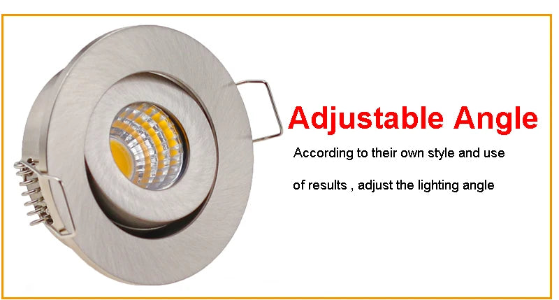Modern 3W Waterproof LED Downlight Dimmable Ceiling Light