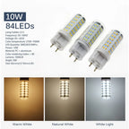 G12 LED Corn Bulb 10W 12W 15W SMD 2835 Epistar 360 Degree AC 85-265V Warm White Neutral White Cool White Clear or No Cover