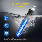 Motorcycle LED Turn Signal 335 SMD Flowing Water Effect Built-In Relay DC 12V M10 2-Pack