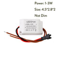 Constant Current LED Driver 300mA 1-3W 4-5W 4-7W 8-12W 18-24W AC 85-265V 90% Efficiency