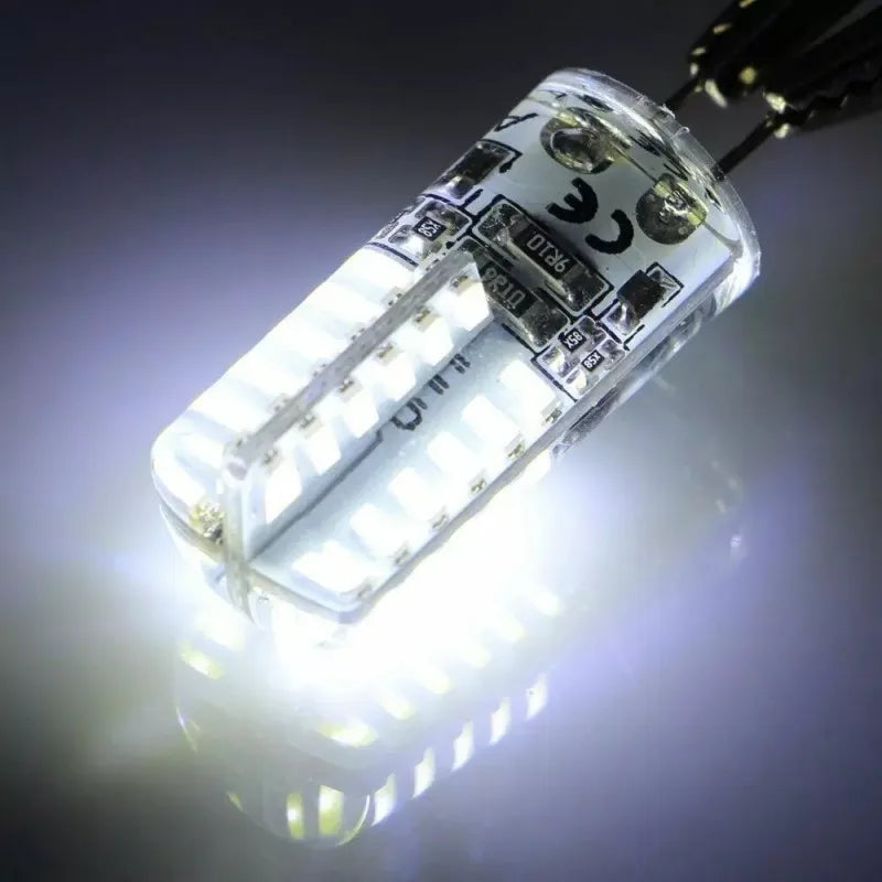 10-Pack G4 SMD3014 LED Corn Bulb 2W-15W 360° Warm Cool White DC 12V AC 12V or 220V