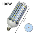 E26 E39 E40 B22 SMD2835 LED Corn Bulb 25W-250W 100-110lm/W 360° AC 85-265V 3-Color