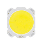 COB LED Chip Light Bead 3W 5W 7W 10W 12W 15W 28mm 85-100lm/W 10 Pack DIY