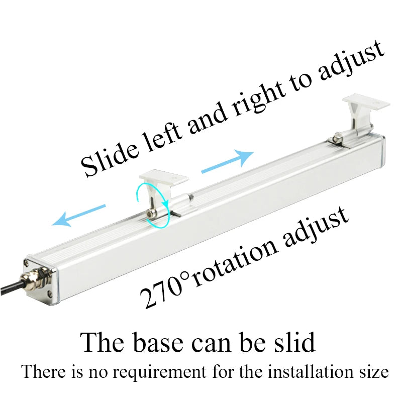 IP67 LED Machine Tool Work Light 8W 12W 18W 24W Aluminum Tempered Glass Cool White 24V 110V 220V CNC Lathe Milling Oil Proof Explosion Proof