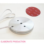 Ultra Thin 9mm LED Cabinet Spotlight DC 12V 3W 5W Aluminum Surface Mount 60mm Round Kitchen Showcase Downlight