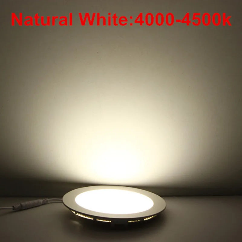 Ultra-Thin 12mm LED Recessed Panel Downlight DC 12V 24V 3W-25W 120° PF97% + Driver