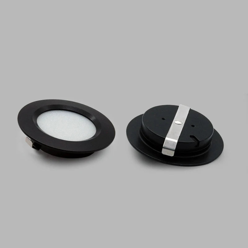 IP65 LED Mini Recessed Downlight 3W 5W 7W DC 12V 120 Degree CRI 80 D72 x H13mm 55-60mm Cutout Warm White Natural White Cool White Cabinet Bathroom