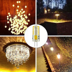 10-Pack G4 SMD3014 LED Corn Bulb 2W-15W 360° Warm Cool White DC 12V AC 12V or 220V