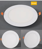 Ultra-Thin 12mm LED Recessed Panel Downlight 3W 4W 6W 9W 12W 15W 25W 120° PF97% 85-265V
