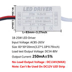 Isolated Constant Current LED Driver 280-300mA 1-3W to 25-36W AC 85-265V Aishi IC OVP