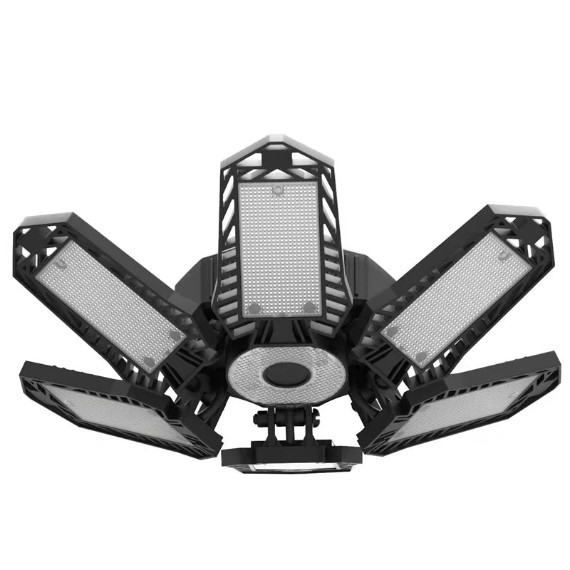 Deformable LED High Bay Bulb 80W 100W 200W 250W E26 E27 E39 E40 B22 360° 130lm/W 6000K