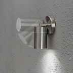 GU10 Stainless Steel Outdoor Wall Lamp 5W 10W Up Down IP55 Silver Black AC 85-265V 600lm