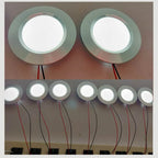 Ultra-Thin Mini DC12V 24V LED Recessed Spotlight 3W 5W PWM Dimmable D68mm IP52 SMD2835