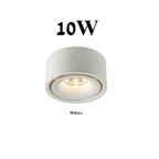 Foldable 360° Rotatable Dimmable COB LED Surface Downlight 7W-16W Double-Head to 32W Black