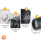 Adjustable Zoom LED Recessed Spotlight 7W 12W 15W 20W Dimmable 85-265V Restaurant Bar