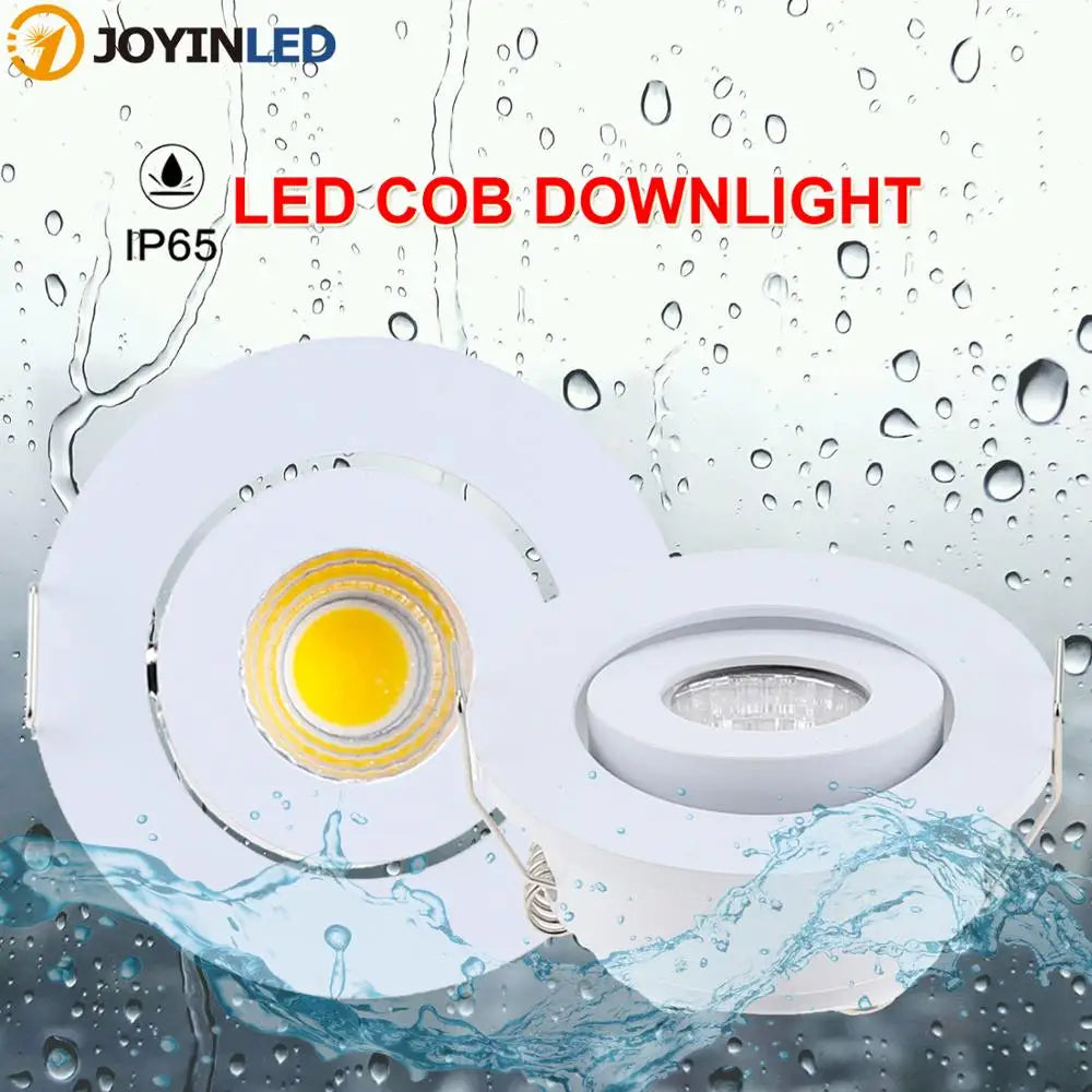 Modern 3W Waterproof LED Downlight Dimmable Ceiling Light