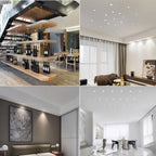 3W Mini LED Recessed Spotlight 265lm 45° CRI 80+ IP42 D38mm 30mm Cutout Black White Silver Gold
