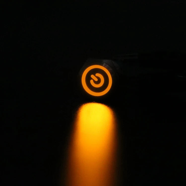 IP65 LED Metal Push Button Switch 12mm 16mm 19mm 22mm 3A Momentary Latching 5-220V 5 Colors