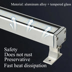 IP67 LED Machine Tool Work Light 8W 12W 18W 24W Aluminum Tempered Glass Cool White 24V 110V 220V CNC Lathe Milling Oil Proof Explosion Proof