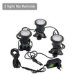 RGB LED Underwater Light 36 LEDs 4.8W IP68 7cm Suction Cup AC 100-240V Aquarium Pool Pond