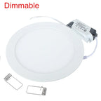 Ultra-Thin 12mm LED Recessed Panel Downlight DC 12V 24V 3W-25W 120° PF97% + Driver